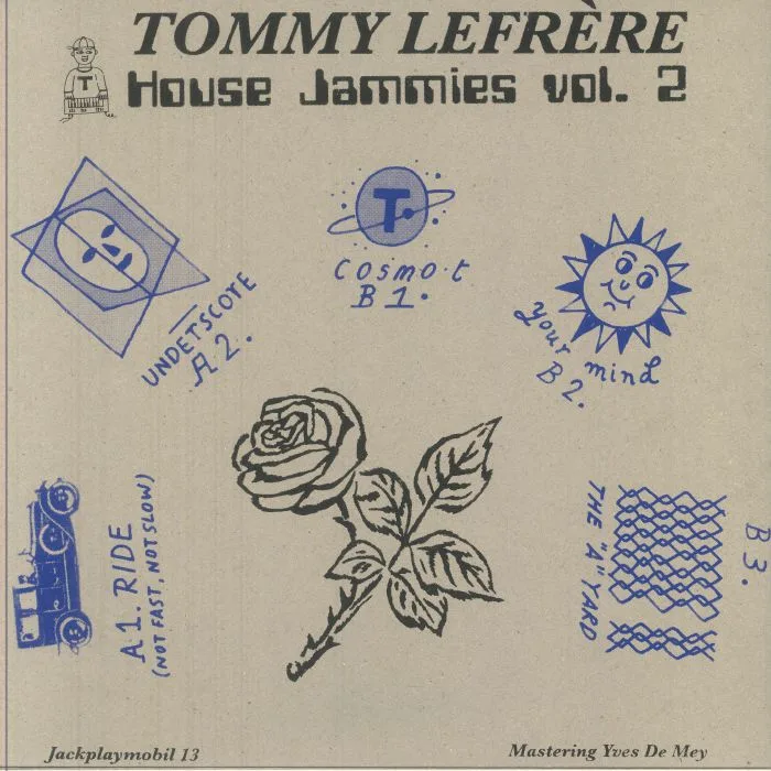 Лицевая сторона обложки — Tommy LEFRERE — House Jammies Vol 2