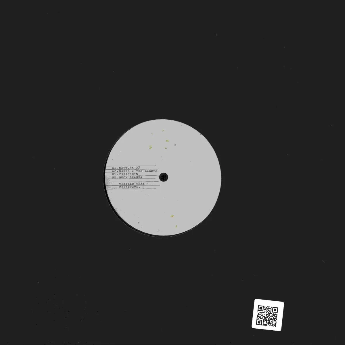 Back cover — R-Zac — Requiem For A Scene 2x12"