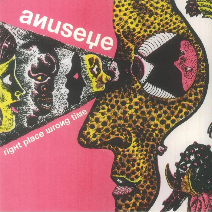Лицевая сторона обложки — ANUSEYE — Right Place Wrong Time