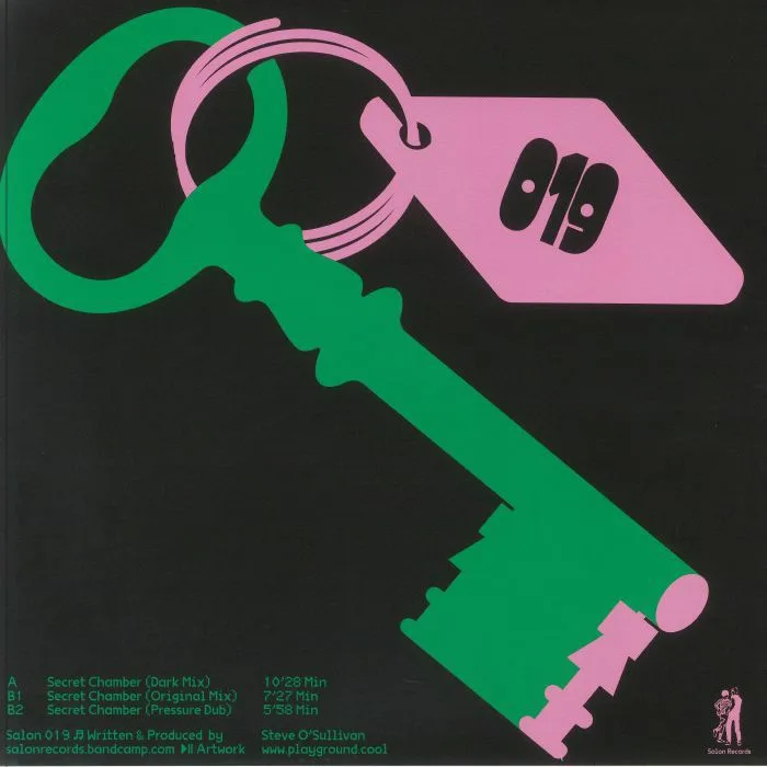 Back cover — Steve O'SULLIVAN — Secret Chamber (B-STOCK)