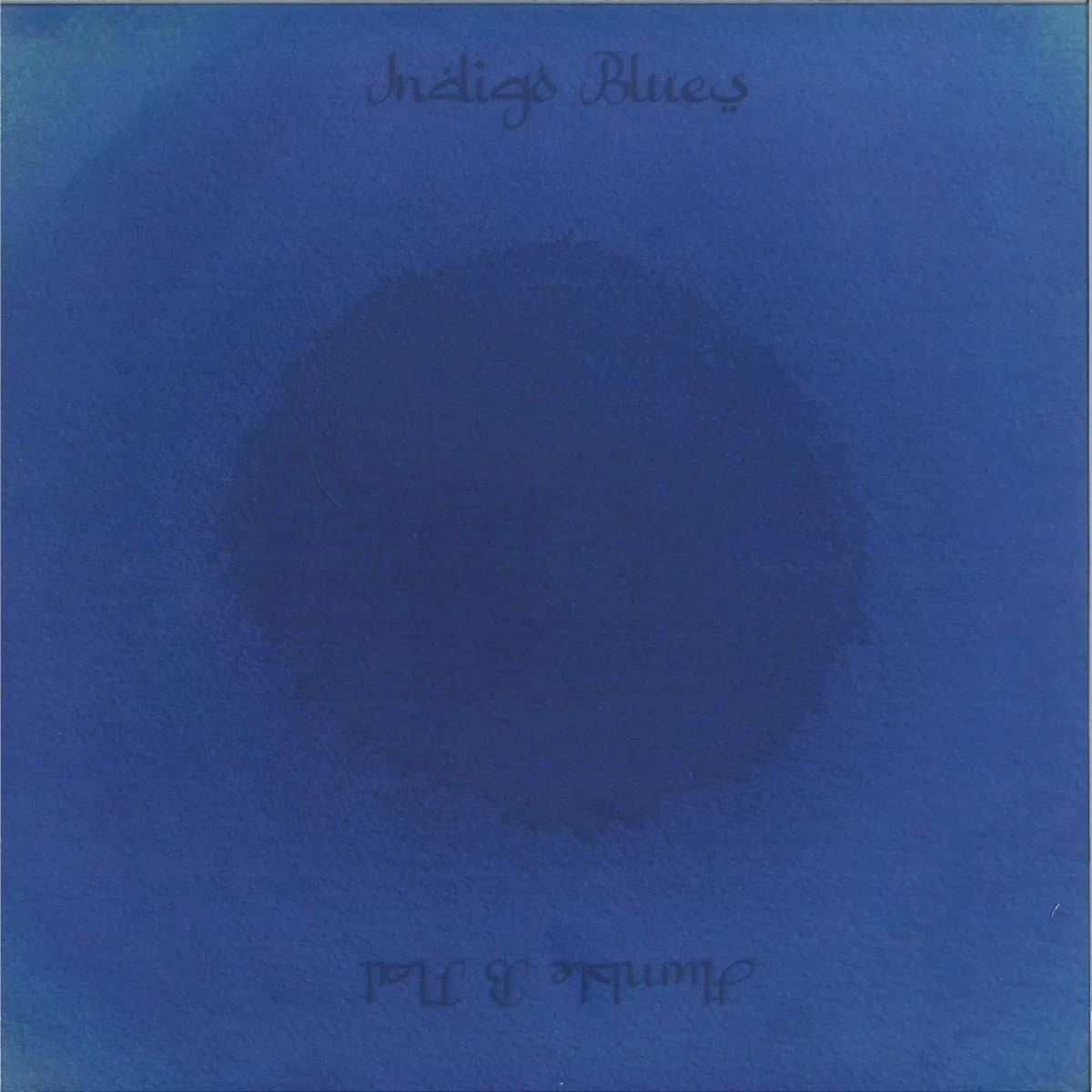 Лицевая сторона обложки — Humble B Flat — Indigo Blues LP 2x12"