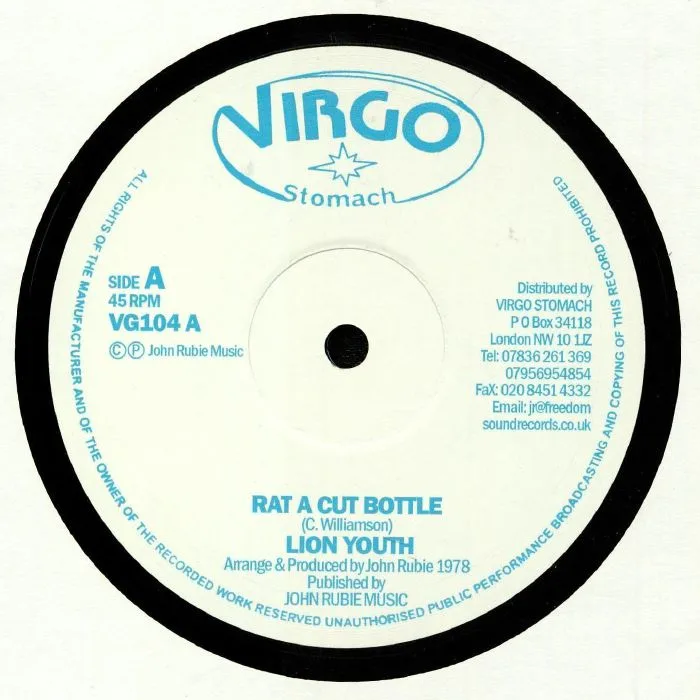 LION YOUTH — Rat A Cut Bottle