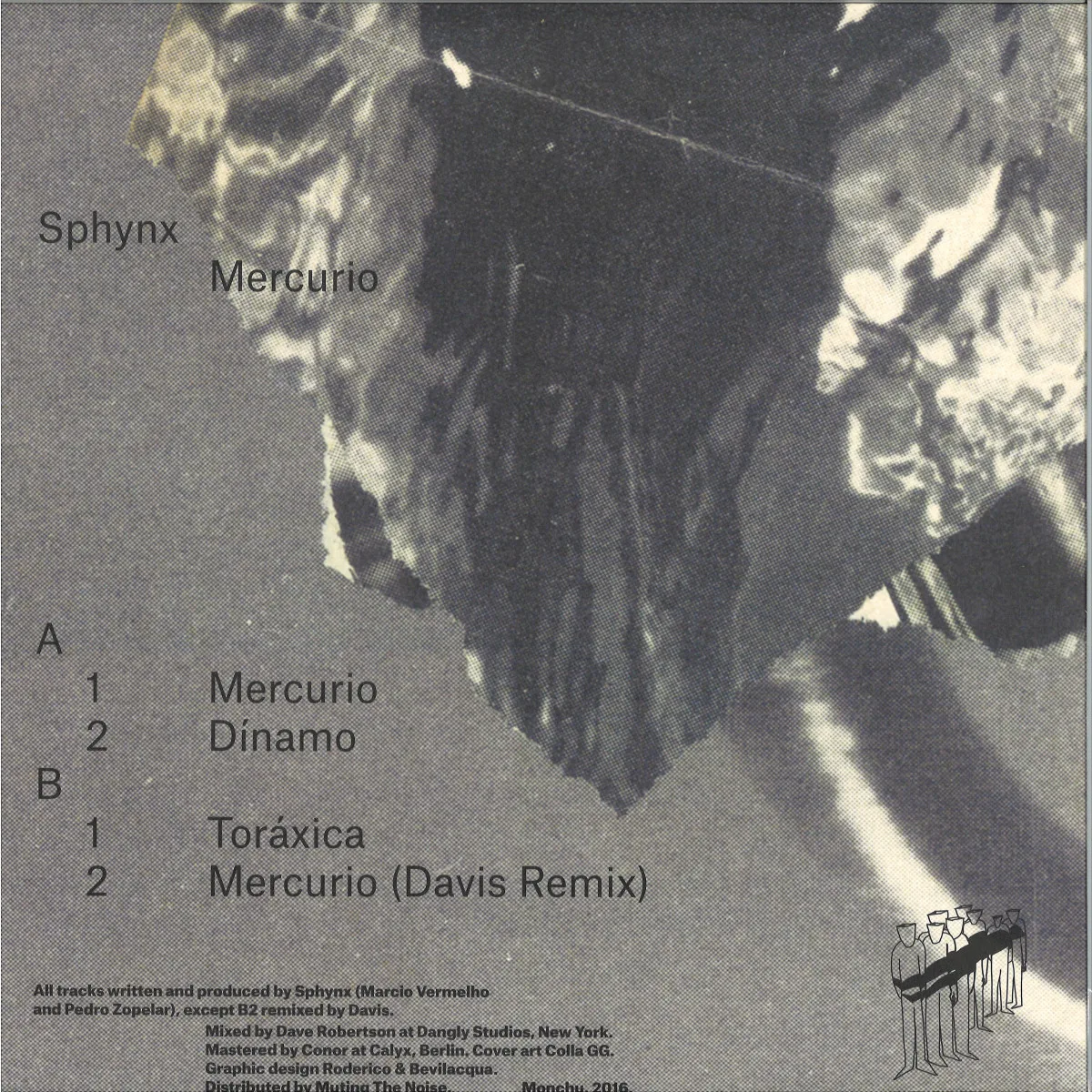 Back cover — Sphynx — Mercurio EP