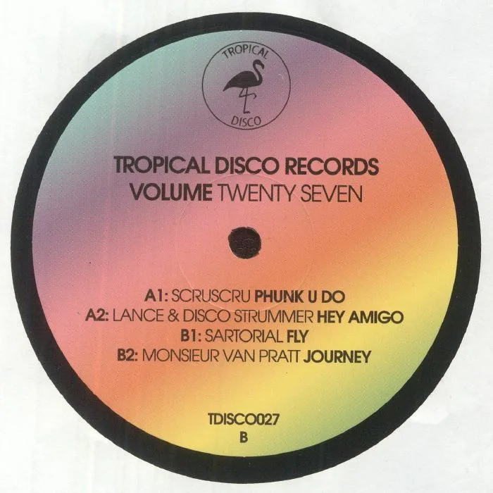 Back cover — Various — Tropical Disco Records, Vol. 27