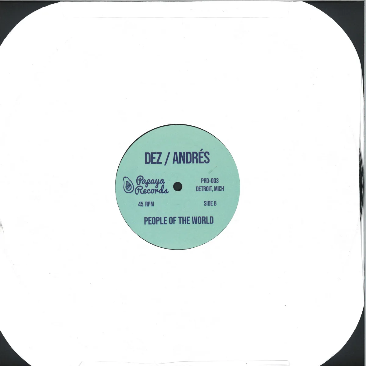 Back cover — Dez Andrés — Tonights Function