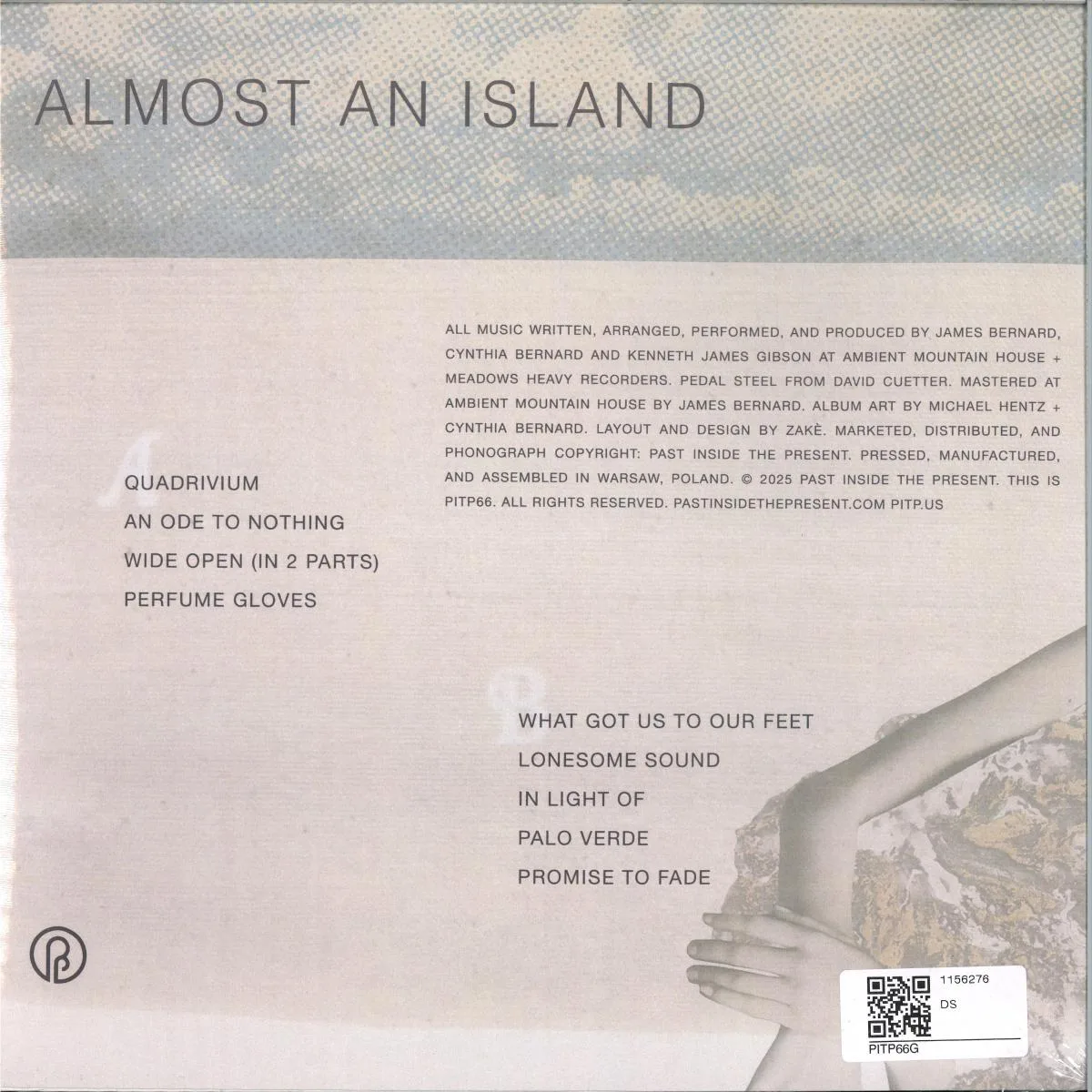 Обратная сторона обложки — Almost An Island — Almost An Island
