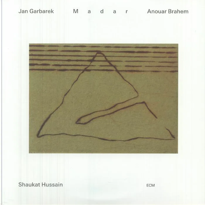Лицевая сторона обложки — Anouar BRAHEM / JAN GARBAREK / SHAUKAT HUSSAIN — Madar (reissue) (B-STOCK)
