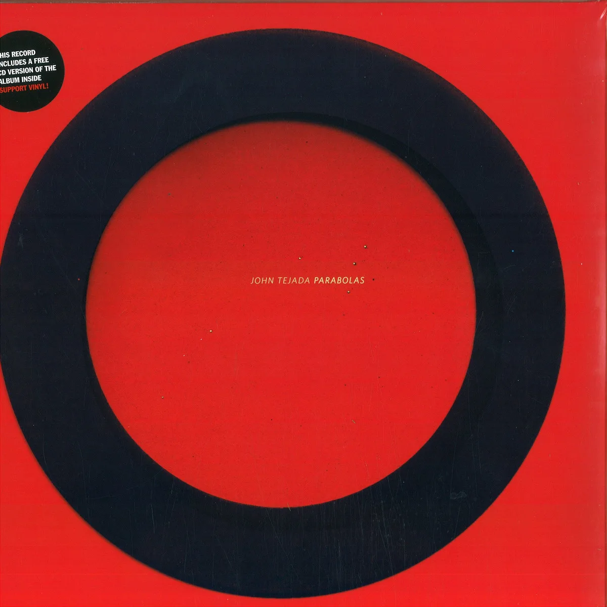 Лицевая сторона обложки — John Tejada — Parabolas 2x12"