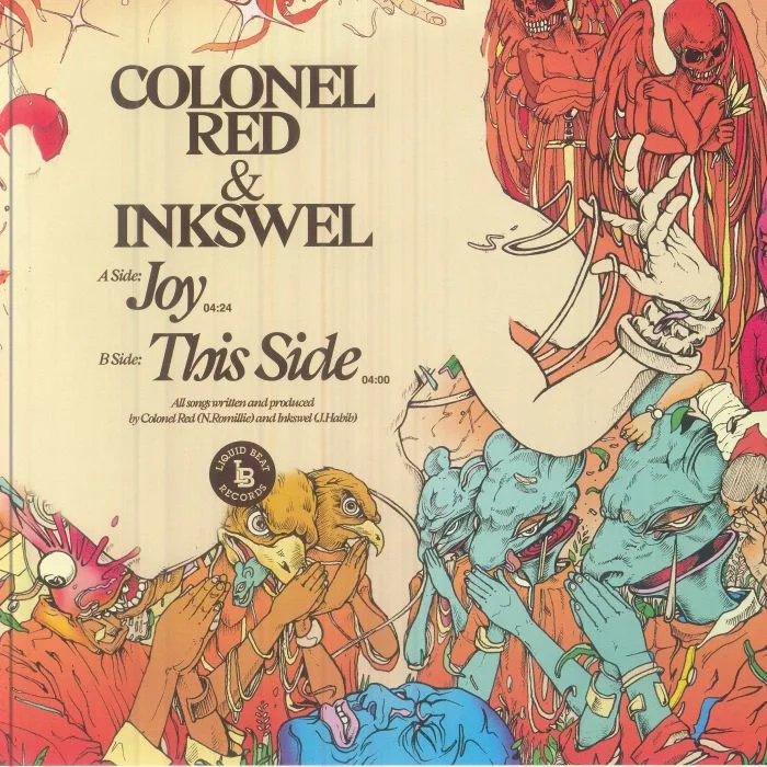 Обратная сторона обложки — COLONEL RED / INKSWEL — Joy