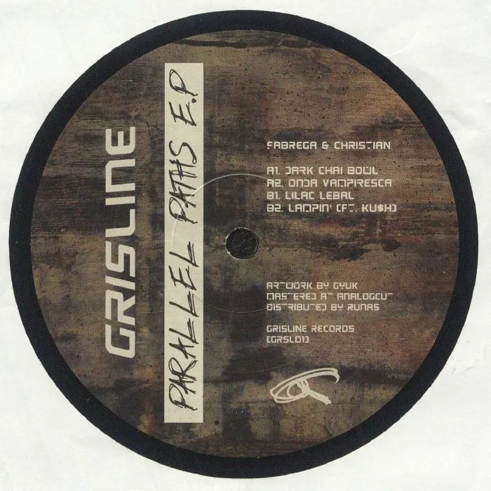 Обратная сторона обложки — FABREGA / CHRISTIAN — Parallel Paths EP