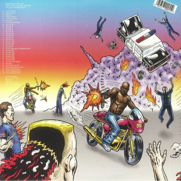 Back cover — MADLIB — Medicine Show No 5: The History Of The Loop Digga 1990-2000