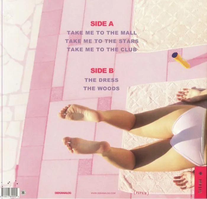 Back cover — Ella VAN DER WOUDE — Take Me Somewhere Nice (Soundtrack)