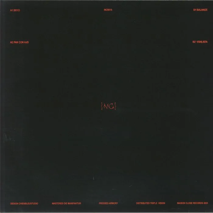 Back cover — HYDEN — Subduct EP