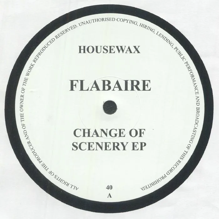 Front cover — FLABAIRE — Change Of Scenery EP