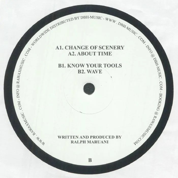 Back cover — FLABAIRE — Change Of Scenery EP