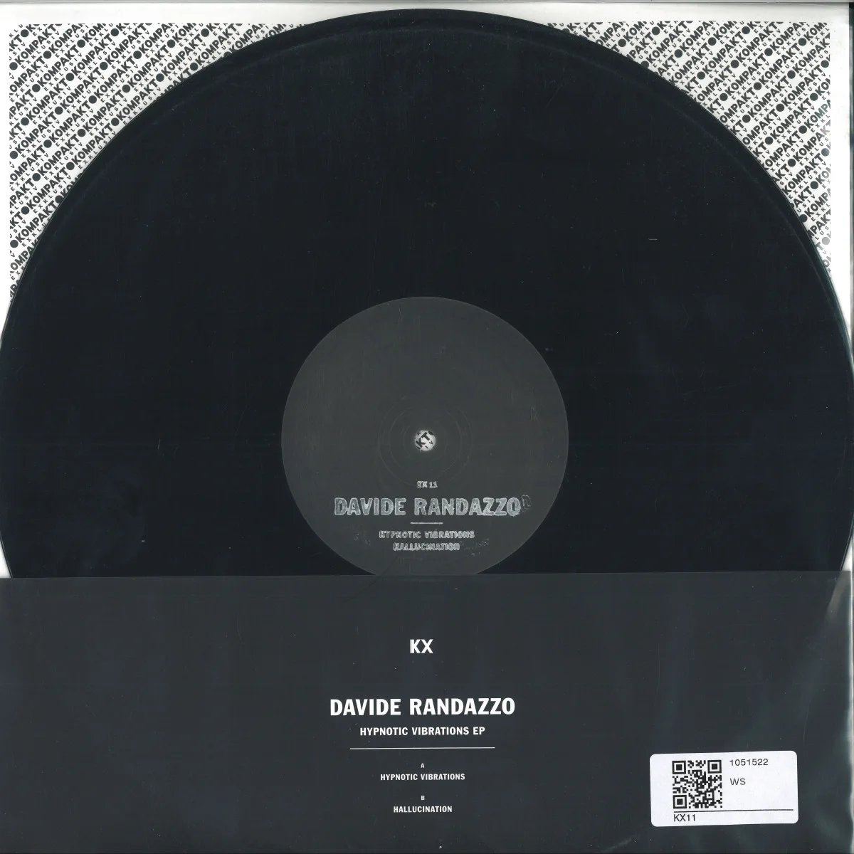 Обратная сторона обложки — Davide Randazzo — Hypnotic Vibrations EP