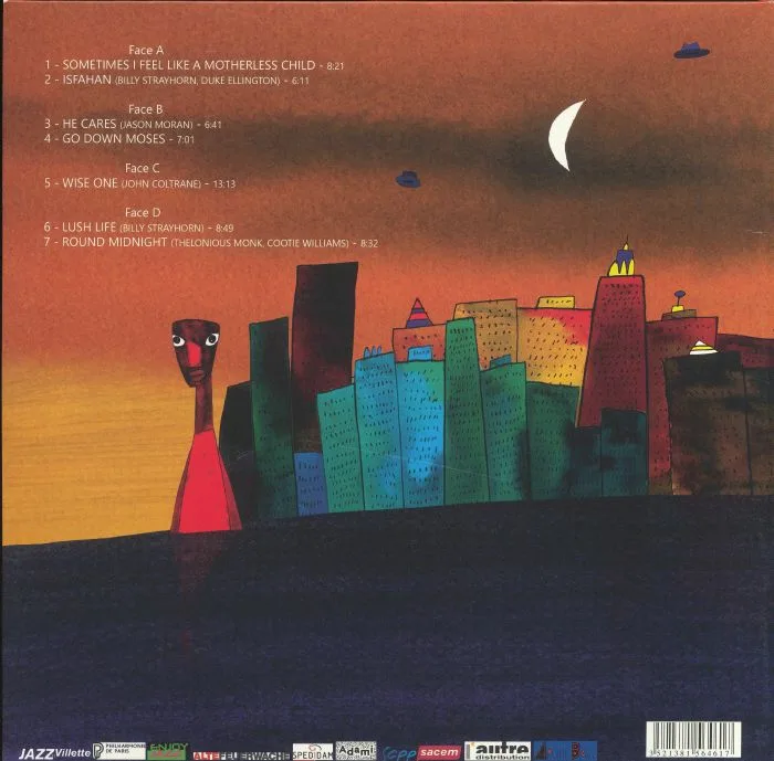 Обратная сторона обложки — Archie SHEPP / JASON MORAN — Let My People Go