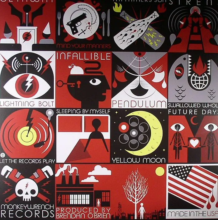 Back cover — PEARL JAM — Lightning Bolt (B-STOCK)