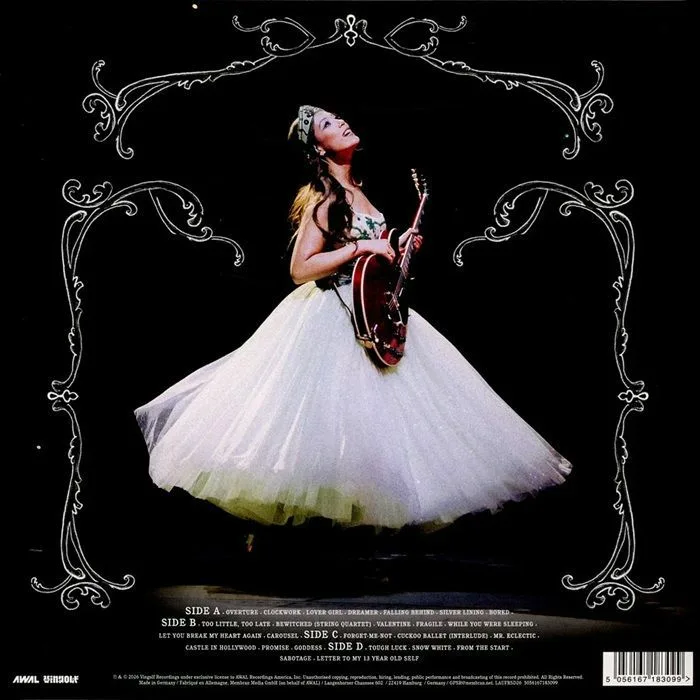 Обратная сторона обложки — LAUFEY — A Matter Of Time: Live At Madison Square Garden (Record Store Day RSD 2026)