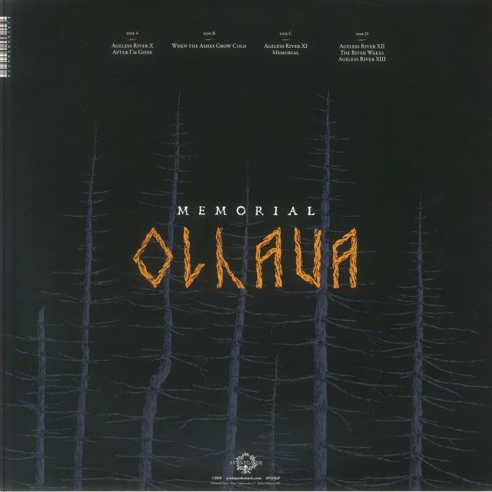 Back cover — OLHAVA — Memorial