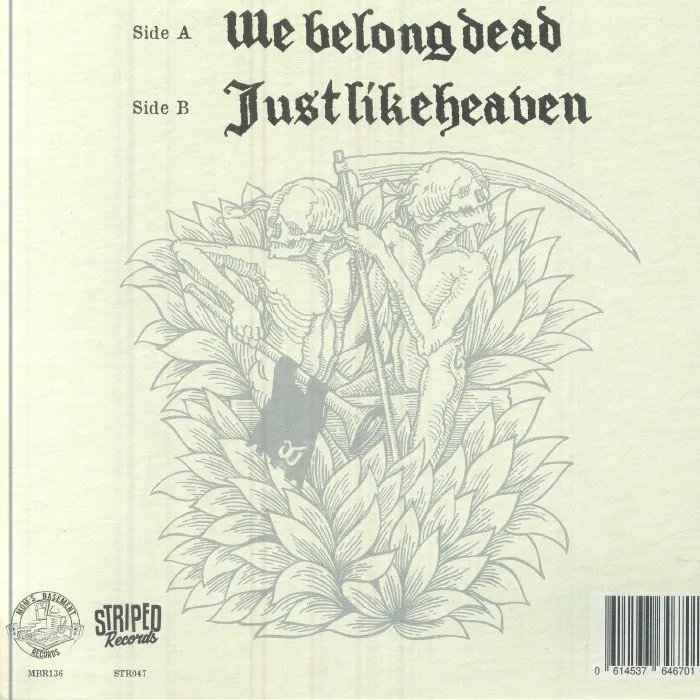 Back cover — The ODORANTS — We Belong Dead