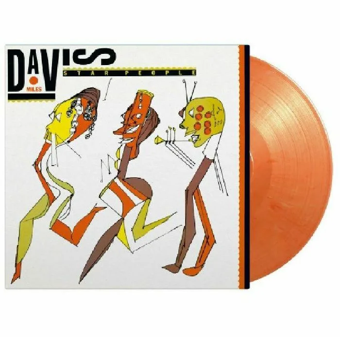 Лицевая сторона обложки — Miles DAVIS — Star People (reissue)