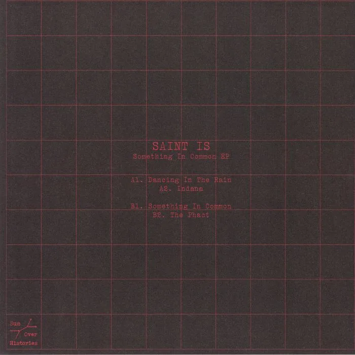 Back cover — SAINT IS — Something In Common EP