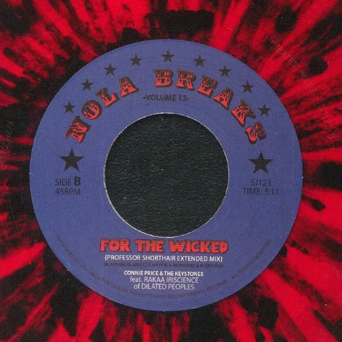 Back cover — Connie & THE KEYSTONES PRICE feat RAKAA IRISCIENCE — For The Wicked