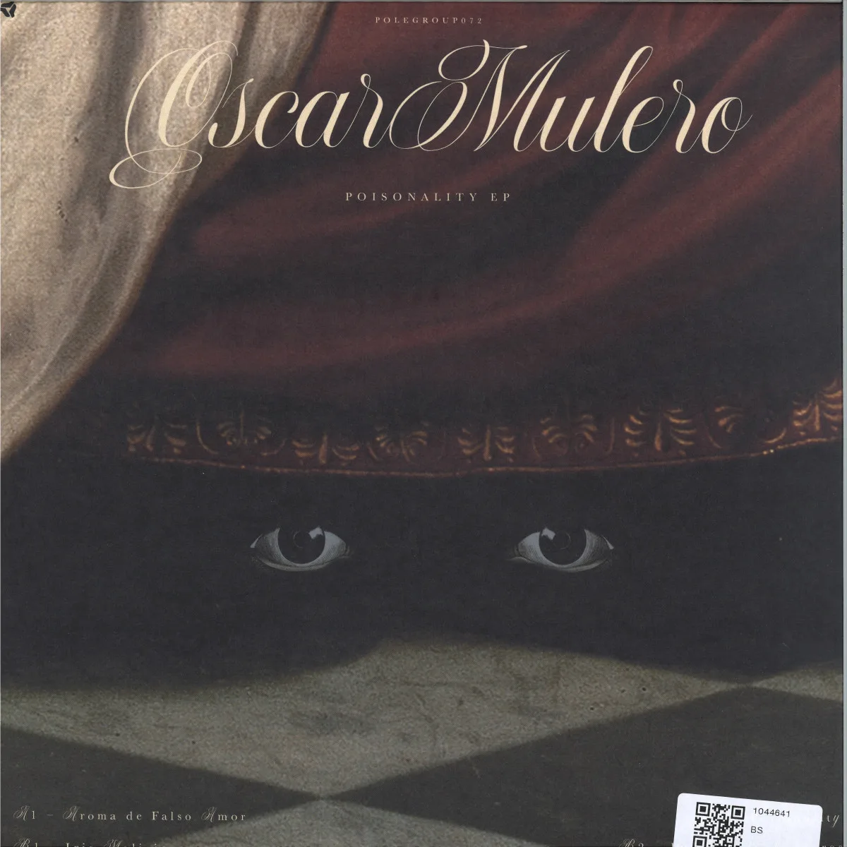Back cover — Oscar Mulero — Poisonality EP