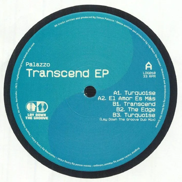 Лицевая сторона обложки — PALAZZO — Transcend EP