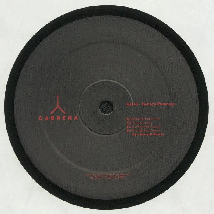 Front cover — KASTIL — Sonata Paranoia