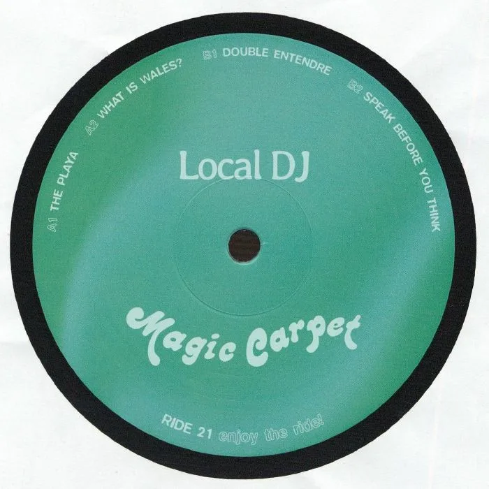 Лицевая сторона обложки — LOCAL DJ — Thinking In English EP