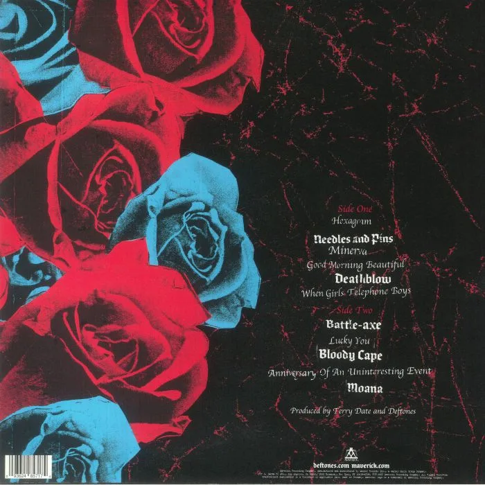 Обратная сторона обложки — DEFTONES — Deftones (20th Anniversary Edition)