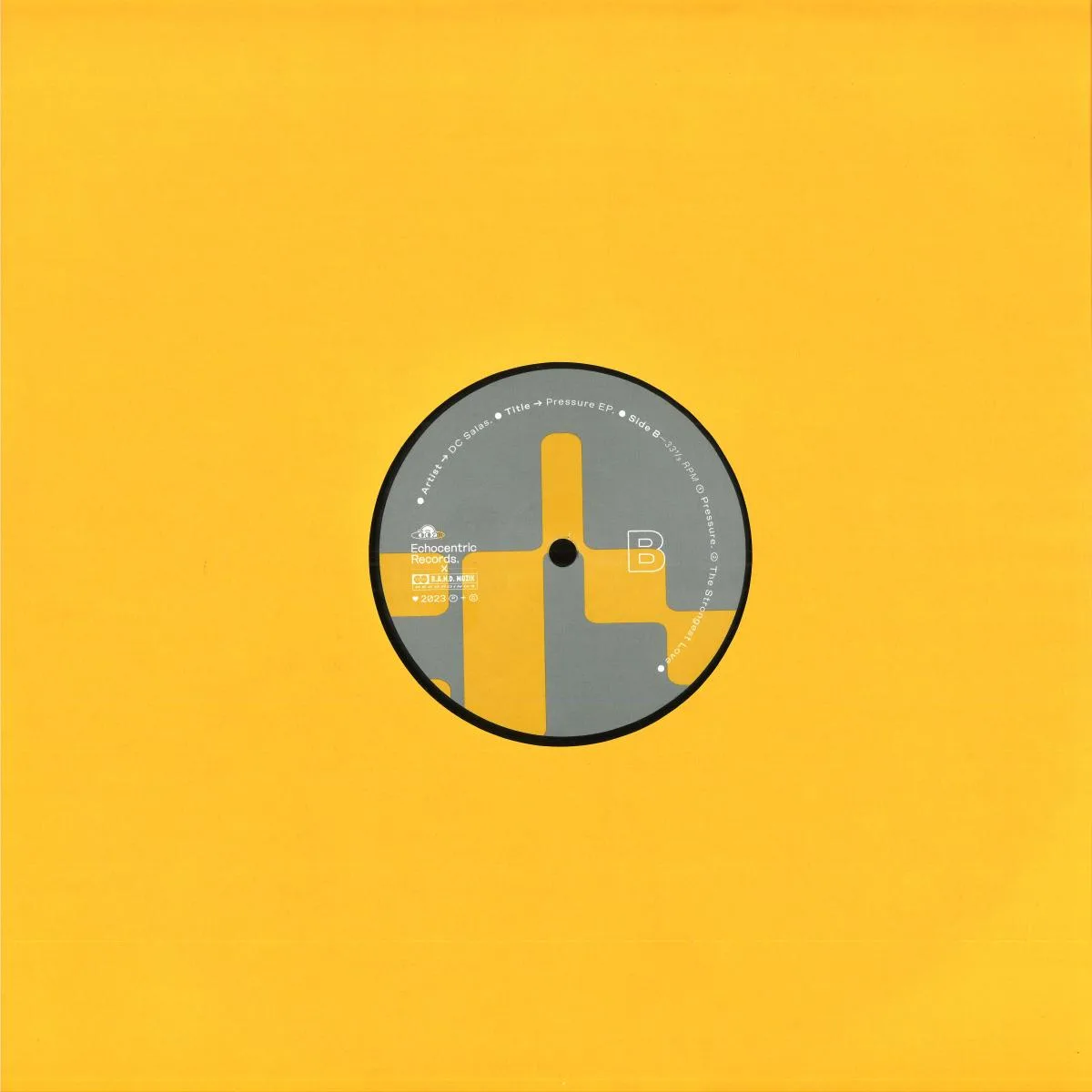 Back cover — DC Salas — Pressure EP