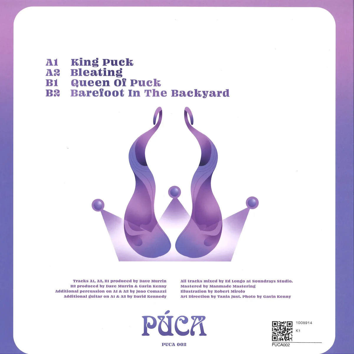 Back cover — Murrin — King Puck