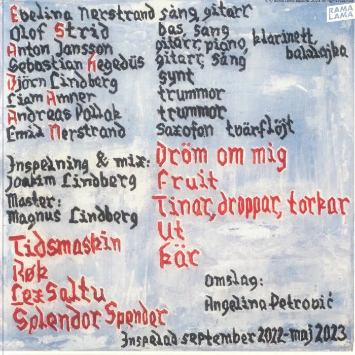 Back cover — GUDS PENGAR — Jag Gar Dit Solen Skiner