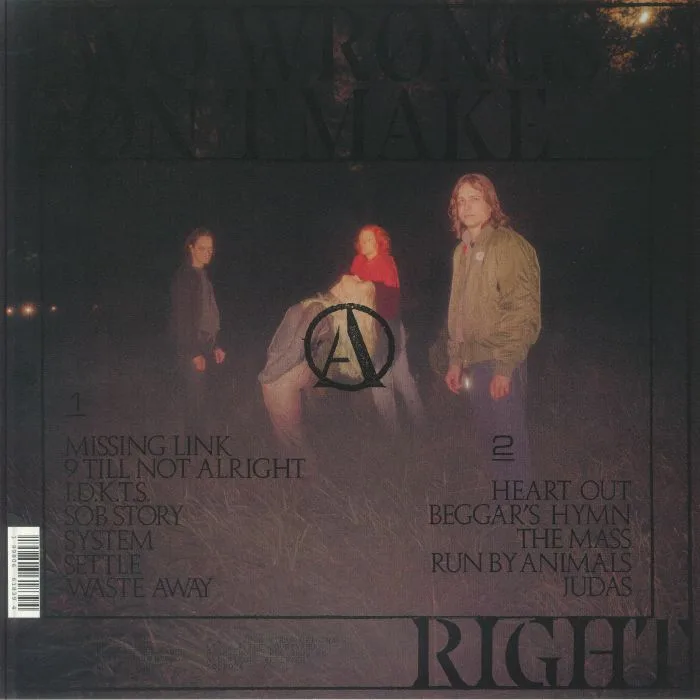 Back cover — REAL FARMER — Two Wrongs Don't Make A Right