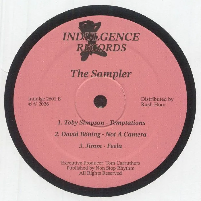 Обратная сторона обложки — DJ SPLIT / BA DIDO / DAVID BONING / RAYMOND OWEN / TOBY SIMPSON / JIMM — The Sampler