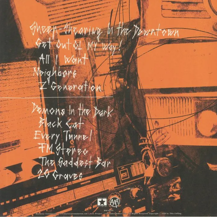 Back cover — THIS CALLING — Methods Of Protest