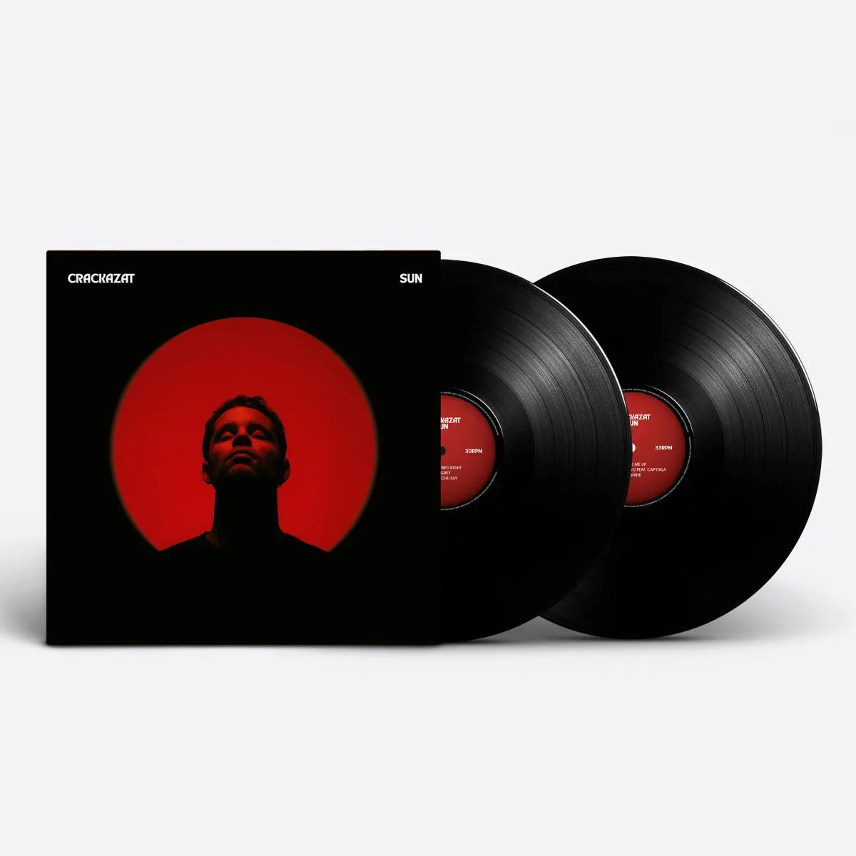 Front cover — Crackazat — Sun (2x12")
