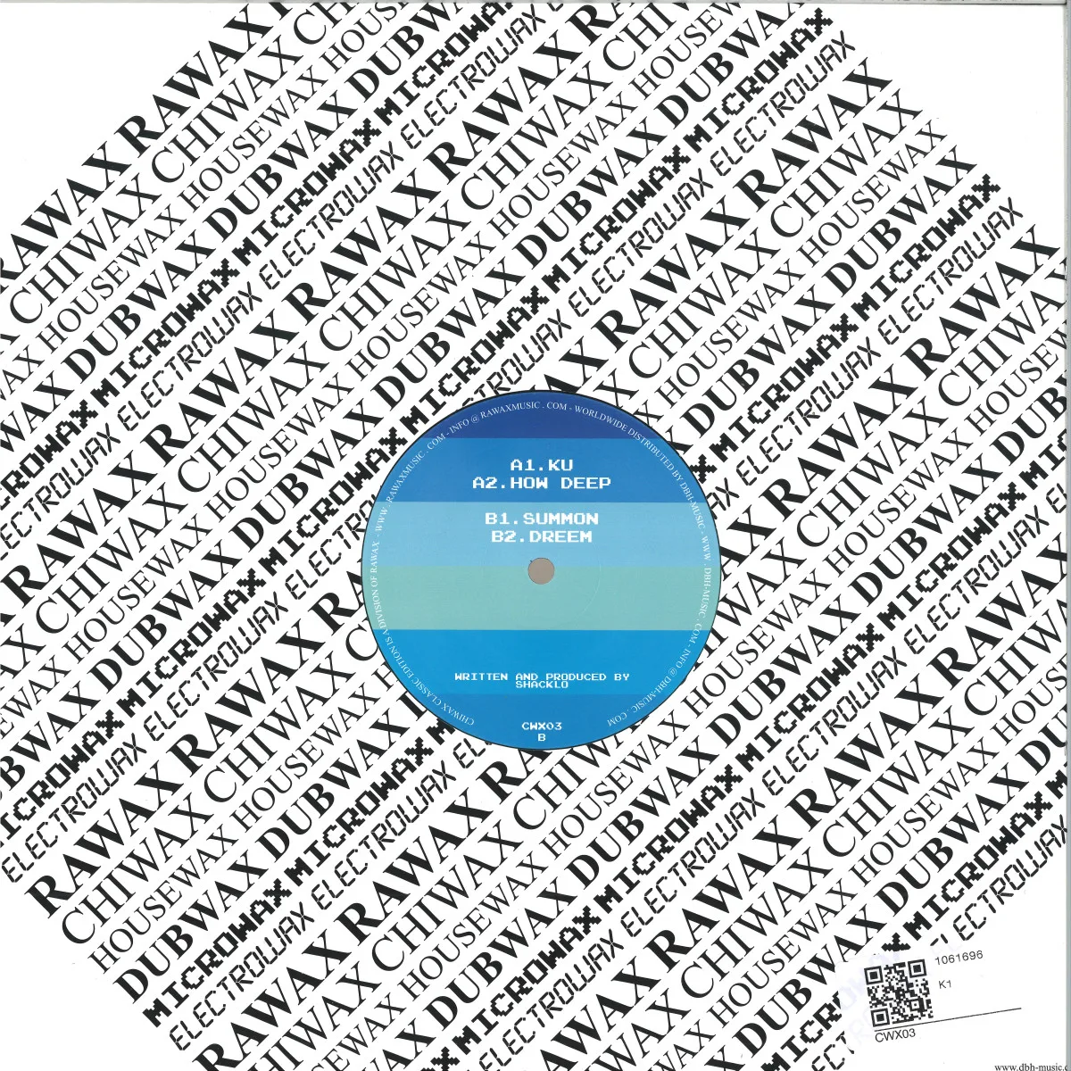 Back cover — Shacklo — KU EP