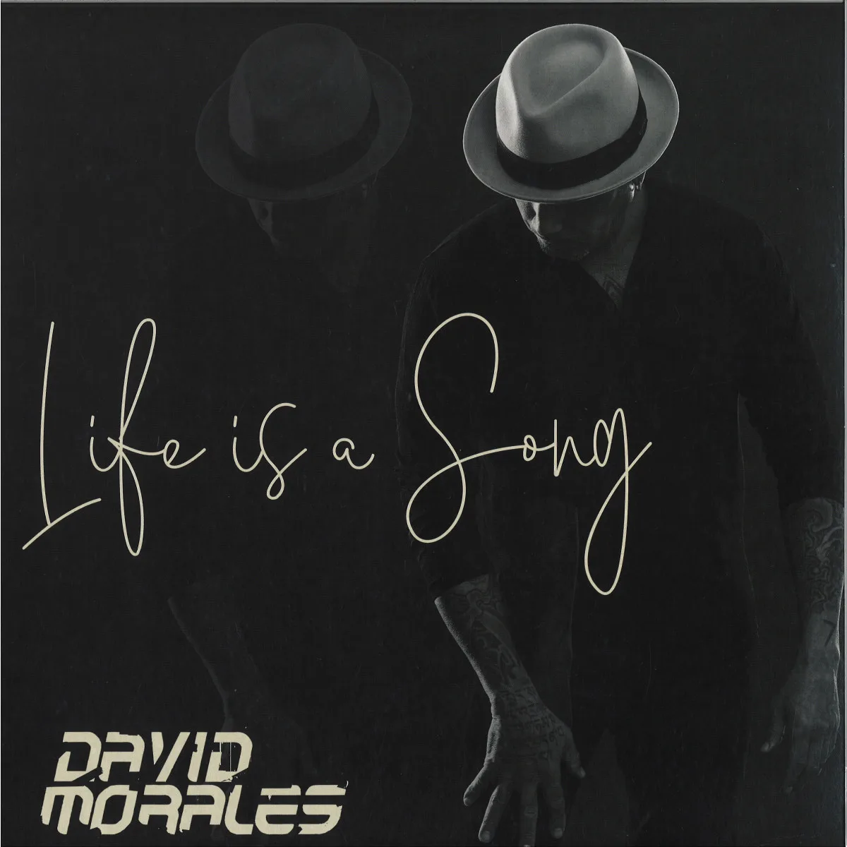 Лицевая сторона обложки — David Morales — Life Is A Song LP 2x12"