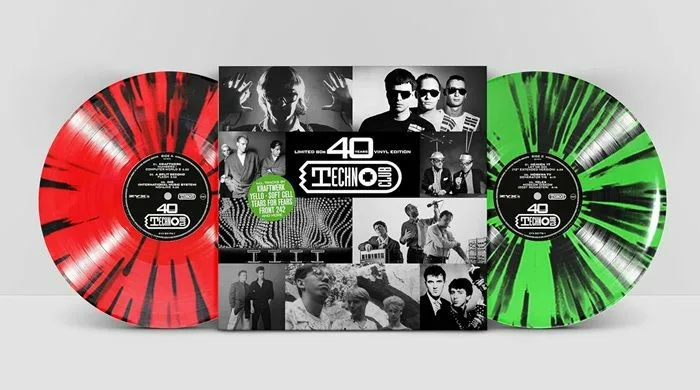 Лицевая сторона обложки — VARIOUS — 40 Years Techno Club: The 80s