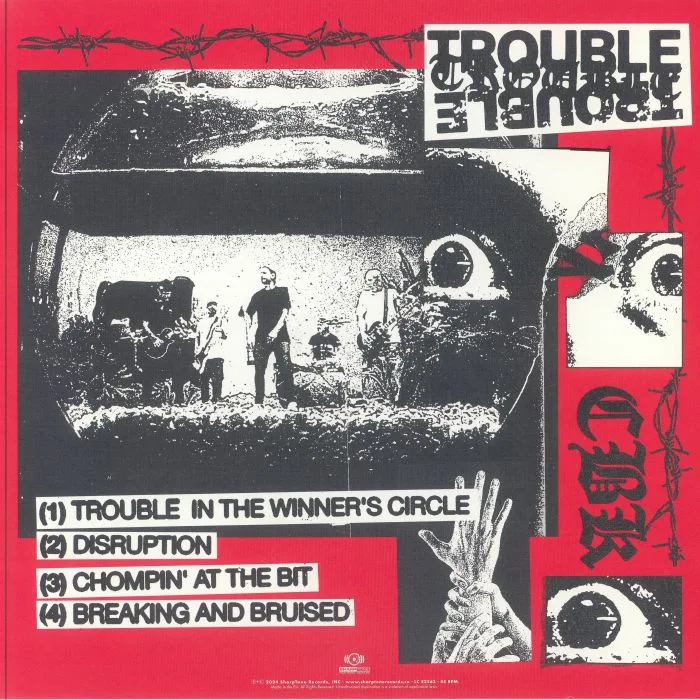 Обратная сторона обложки — COMEBACK KID — Trouble EP