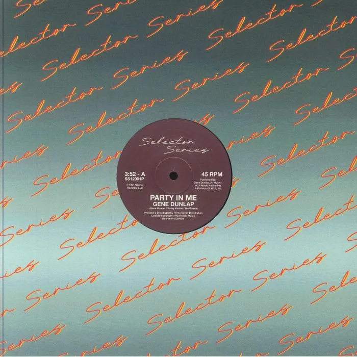 Gene Dunlap — Party In Me / Take My Love