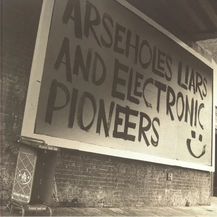 Front cover — PARANOID LONDON — Arseholes Liars & Electronic Pioneers