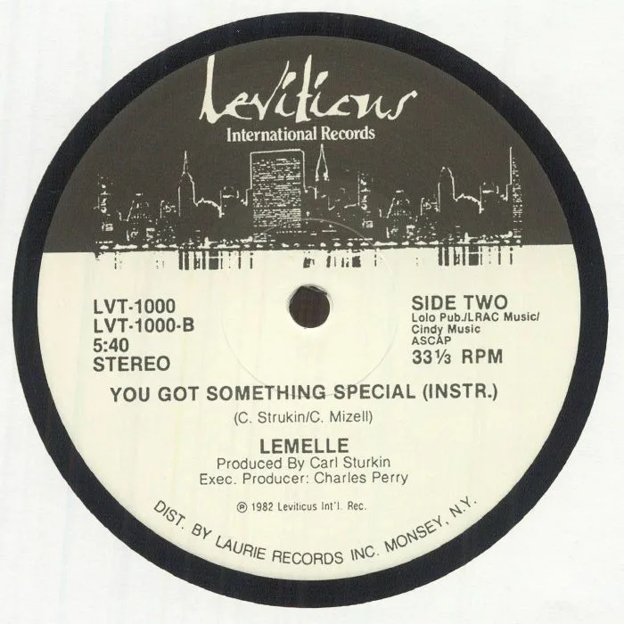 Обратная сторона обложки — LEMELLE — You Got Something Special (reissue)