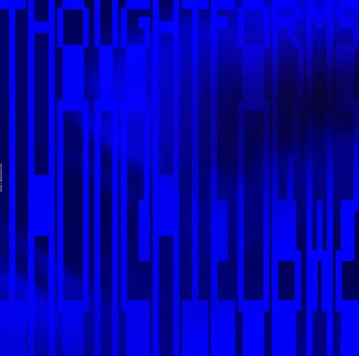 Front cover — THOUGHTFORMS — Blue