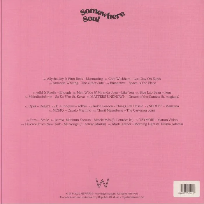 Обратная сторона обложки — VARIOUS — Somewhere Soul: Rituals Vol 1