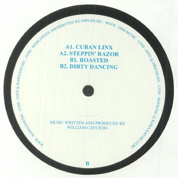 Back cover — William CAYCEDO — Cuban Linx